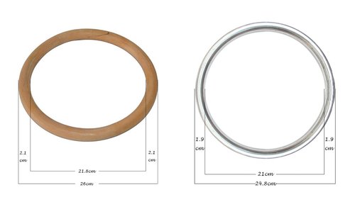 HYFAN Training Ring for Wing Chun Kung Fu Sticky Hand Strength Physical Exercise Rattan Ring for Tai Chi Yewen