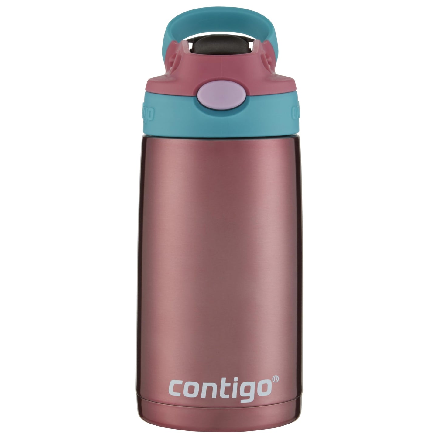 Contigo Kids Straw Stainless Steel Water Bottle with AUTOSPOUT Lid 13oz Punch