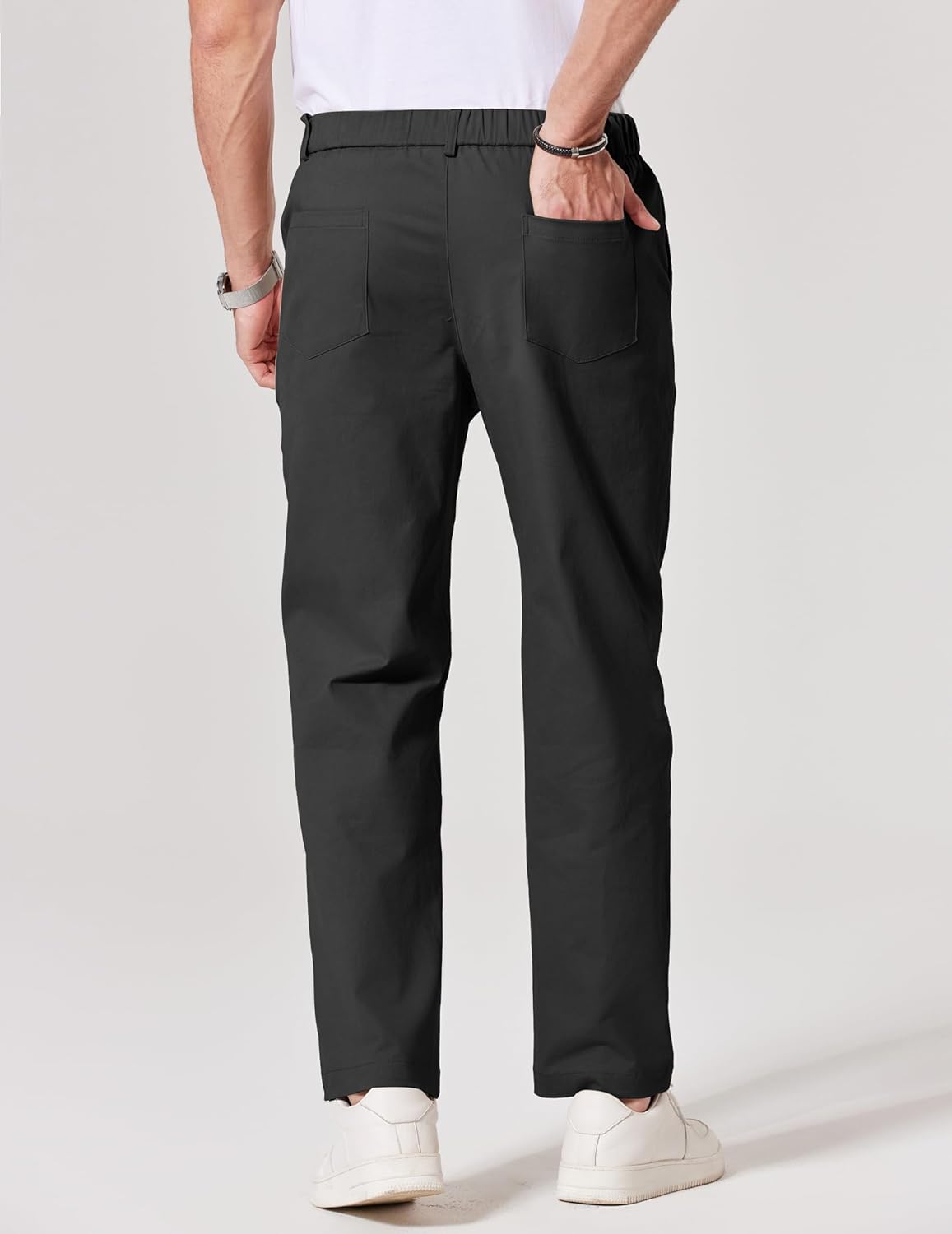 COOFANDY Men's Chino Pants - Stretch Casual Business Dress Trousers with Pockets | Versatile Fit