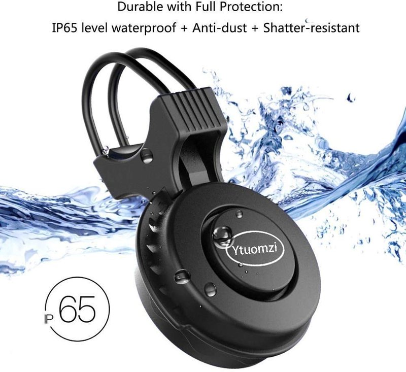 Electric Bike Horn USB Rechargeable Bicycle Bell 120 db Invisible Cycling Alarm Loud Horn Waterproof 3 Modes Alert Ring for Mountain/Road Bike Scooters Handlebar 22-31.8mm (Black)