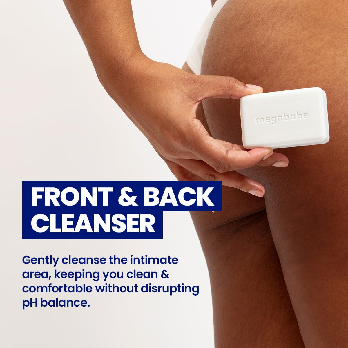 Megababe Bidet Bar - pH Balanced Cleansing Bar for Intimate Care | 4.5 oz