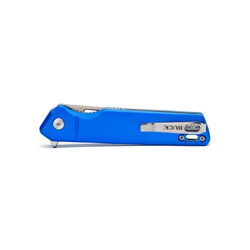 Buck Knives 239 Infusion Folding Pocket Knife with Drop Point Blade, Aluminum Handle, Pocket Clip