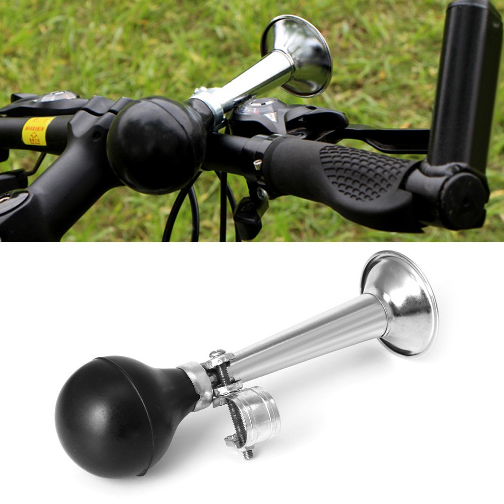 BEIDUOYANG Bike Accessories, Cycling Retro Metal Air Horn Hooter Bugle Trumpet Honking Bulb