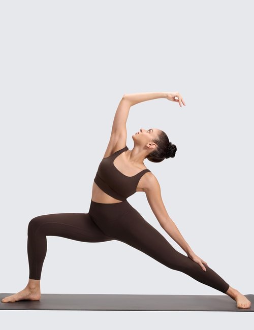CRZ YOGA Yoga Leggings - Buttery Soft High Waisted No Front Seam 25" for Ultimate Comfort