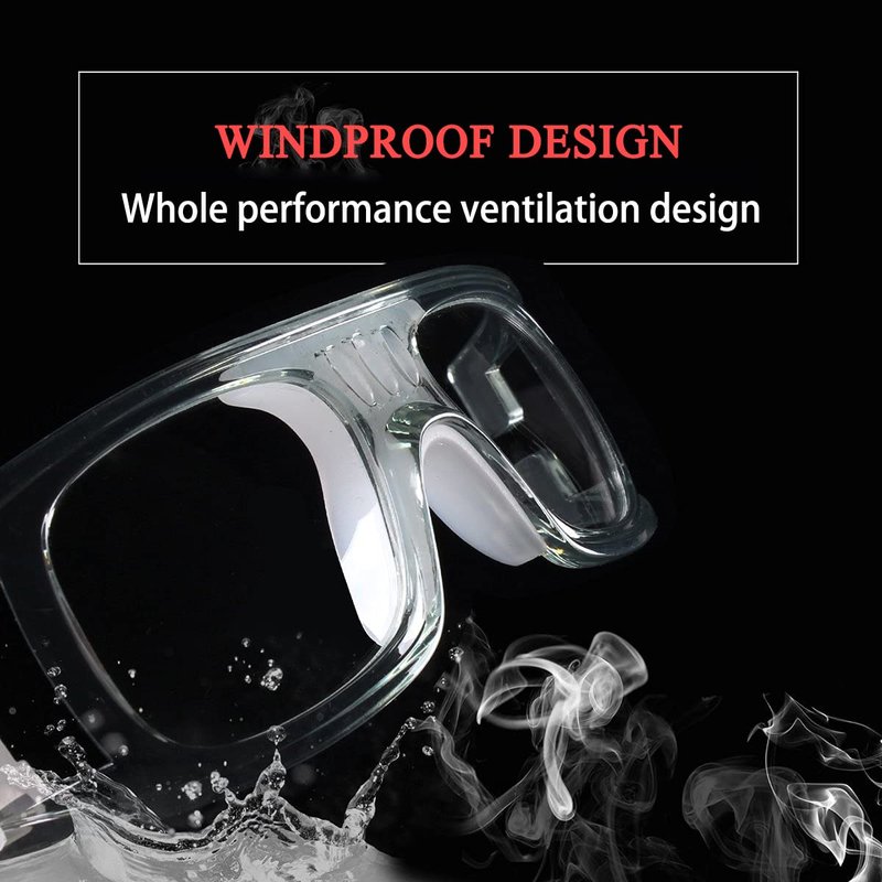 SHEEN KELLY Professional Sports Goggles Protective Safety Goggles Basketball Glasses for Men with Adjustable Strap for Basketball Football Volleyball Hockey Rugby Grey