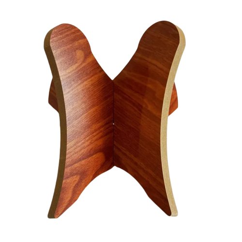 Liebemode Skateboard Floor Stand, Wood Skateboard Holder for Stakeboard Display and Storage | Space-Saving | Minimal