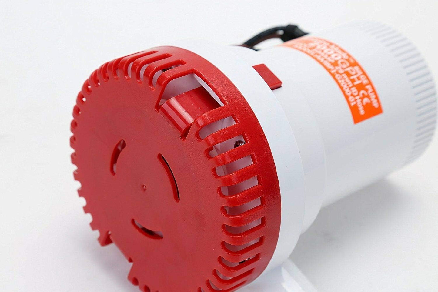 Amarine Made 2000 GPH Submersible Bilge Pump - 12V Electric Boat Plumbing | 1-1/8" Outlet, 8.5A