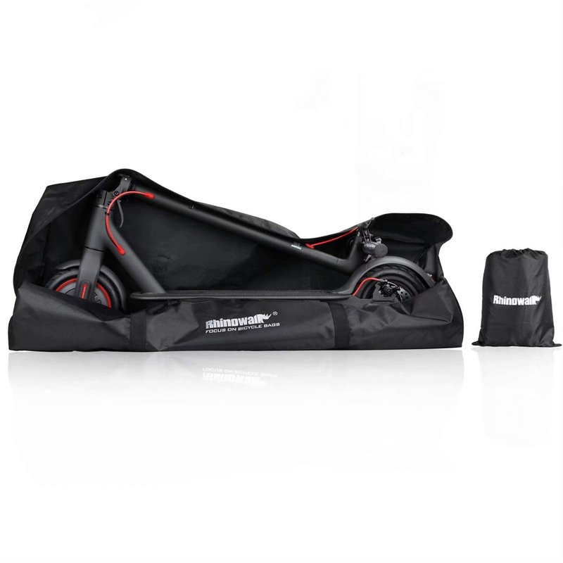 Rhinowalk Electric Scooter Bag, Foldable Carrying Case with Shoulder Strap, Heavy Duty Storage and Travel Backpack for Most Scooters