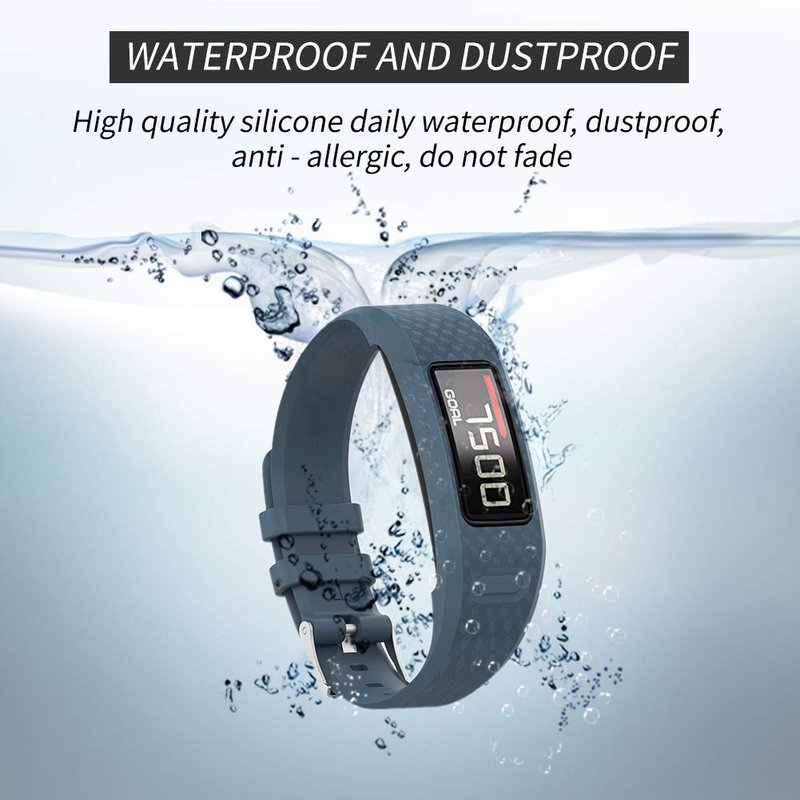 Watbro Bands Compatible wit Vivofit 1/ Vivofit2, Soft Silicone Colorful Replacement Watch Band Strap Wristband for Vivofit 1/ Vivofit 2 Activity Tracker, for Women Men Small Large