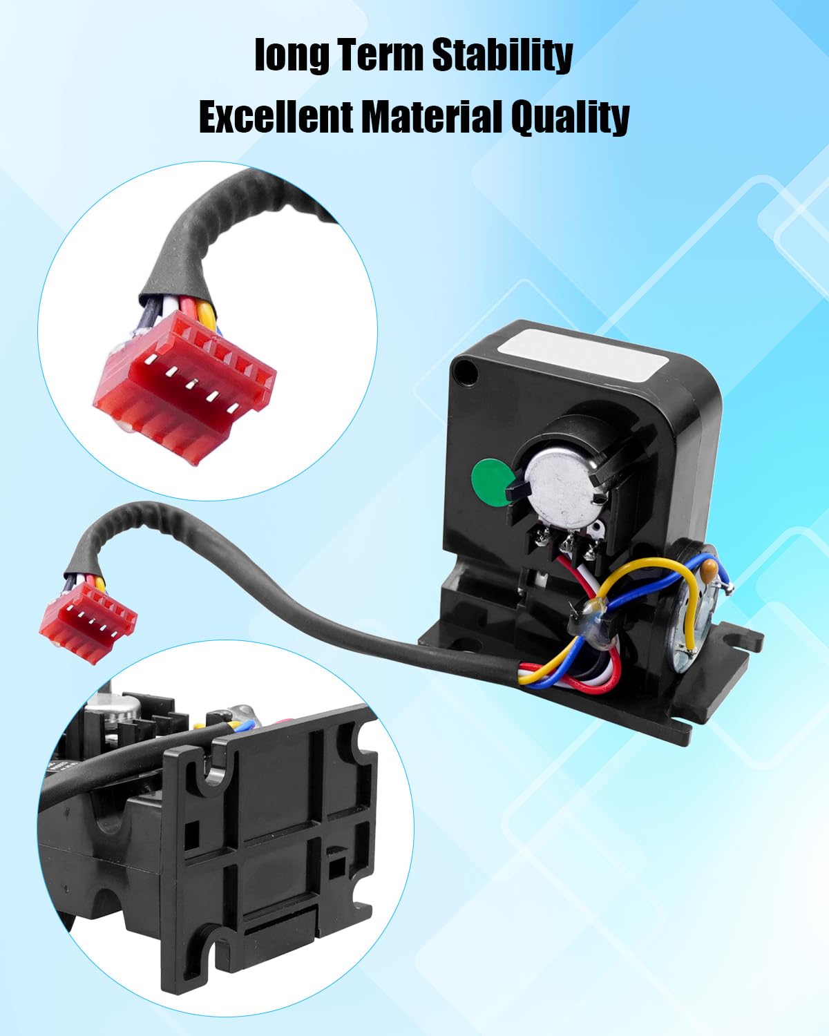 Vaticas Resistance Tension Motor 6V Fit for NordicTrack 9600 Basic Stride Trainer 320 330 Cross Trainer 480 510 Replace 193223 175656 182556 182851 NEL07940, 2.76" x 2.96" x 2.76"