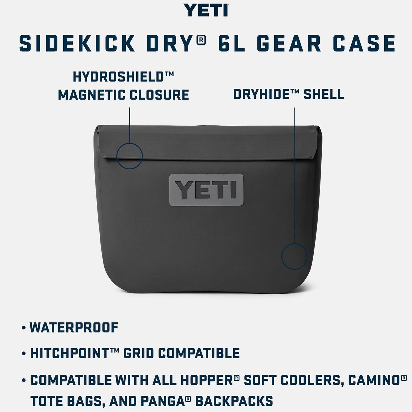YETI Sidekick Dry Waterproof Gear Case - Durable Protection for Outdoor Adventures