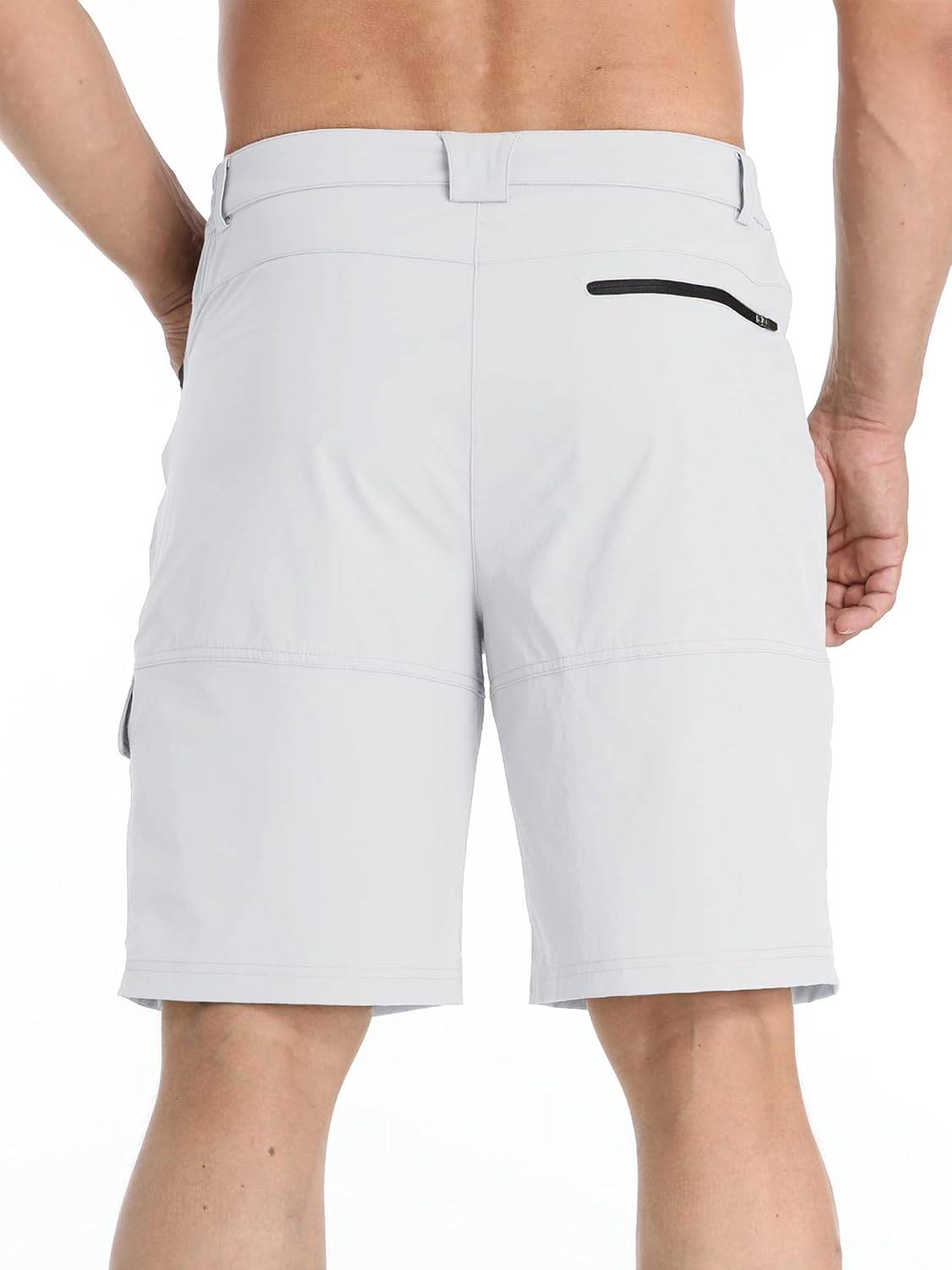 TACVASEN Men's Summer Outdoor Shorts Quick Dry Water Resistant Cargo Casual Golf Work Hiking Shorts (NO Belt)