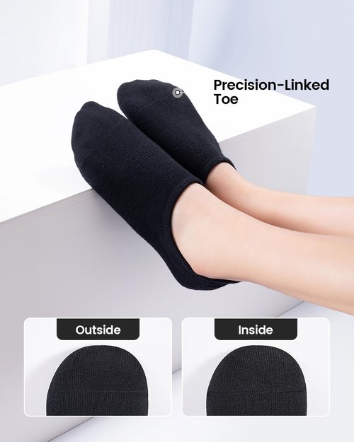IDEGG No Show Socks - Anti-Slip Low Cut Ankle Socks for Men & Women | Comfortable & Invisible