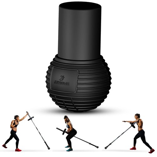 LYHOME Landmine Attachment for Barbells, Rubber Material, Designed for Pressing,Rowing, Spinning and Compatible with Standard 50mm Barbell