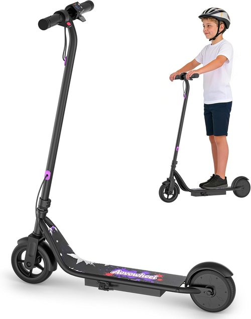 Aovowheel Electric Scooter - Powerful 250W-500W Motor | 16-24 MPH Speed, 15-60 Miles Range, 6.5''-14'' Tires