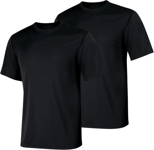 Hanes Men's Cool Dri Performance T-Shirt - Moisture-Wicking Short Sleeve Tee | 40+ UPF Protection, 2 or 5 Pack