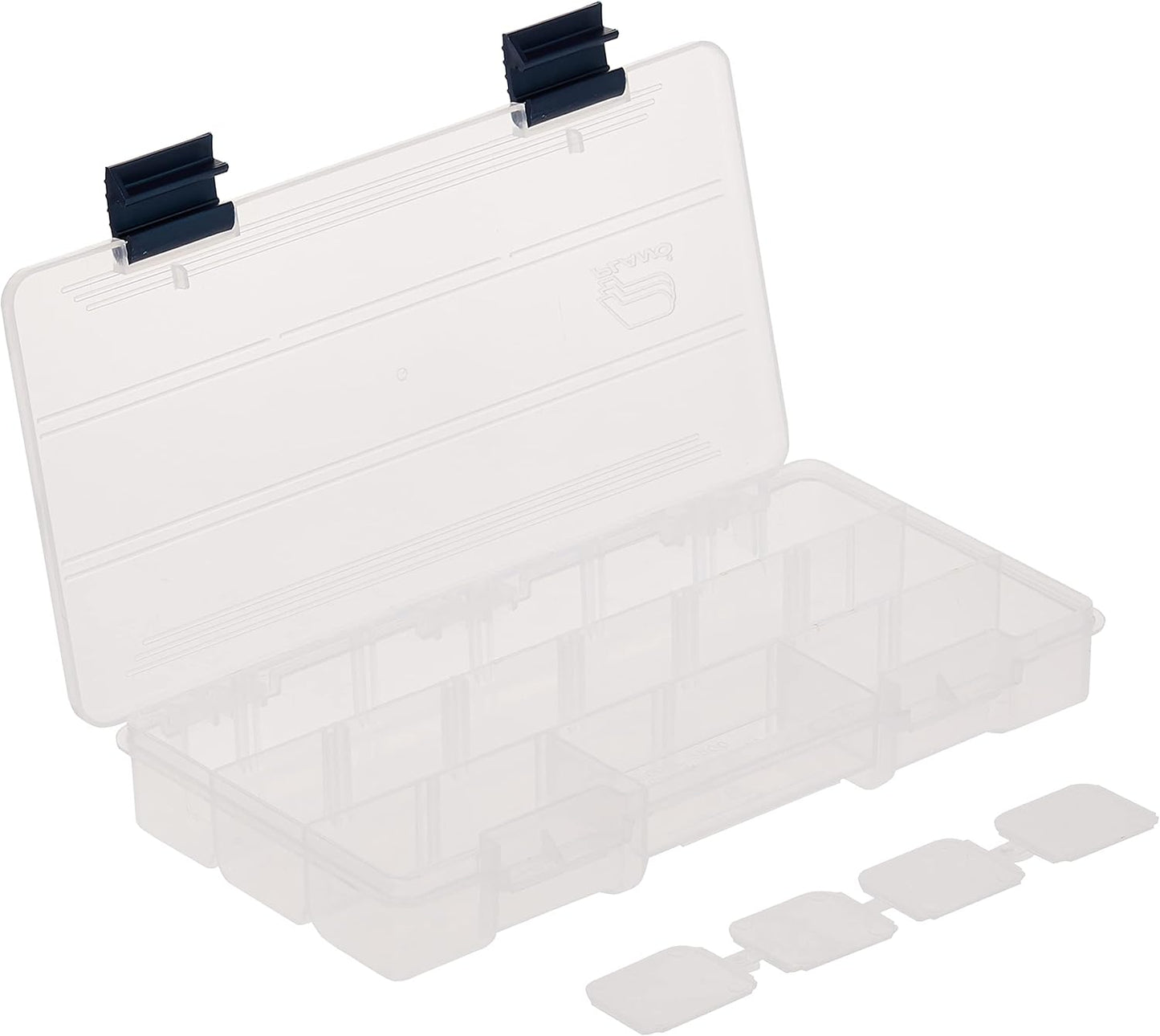 Plano Tackle Boxes - 4 Pack of 3500 Prolatch Stowaway Utility Boxes | Durable Fishing Storage in Blue