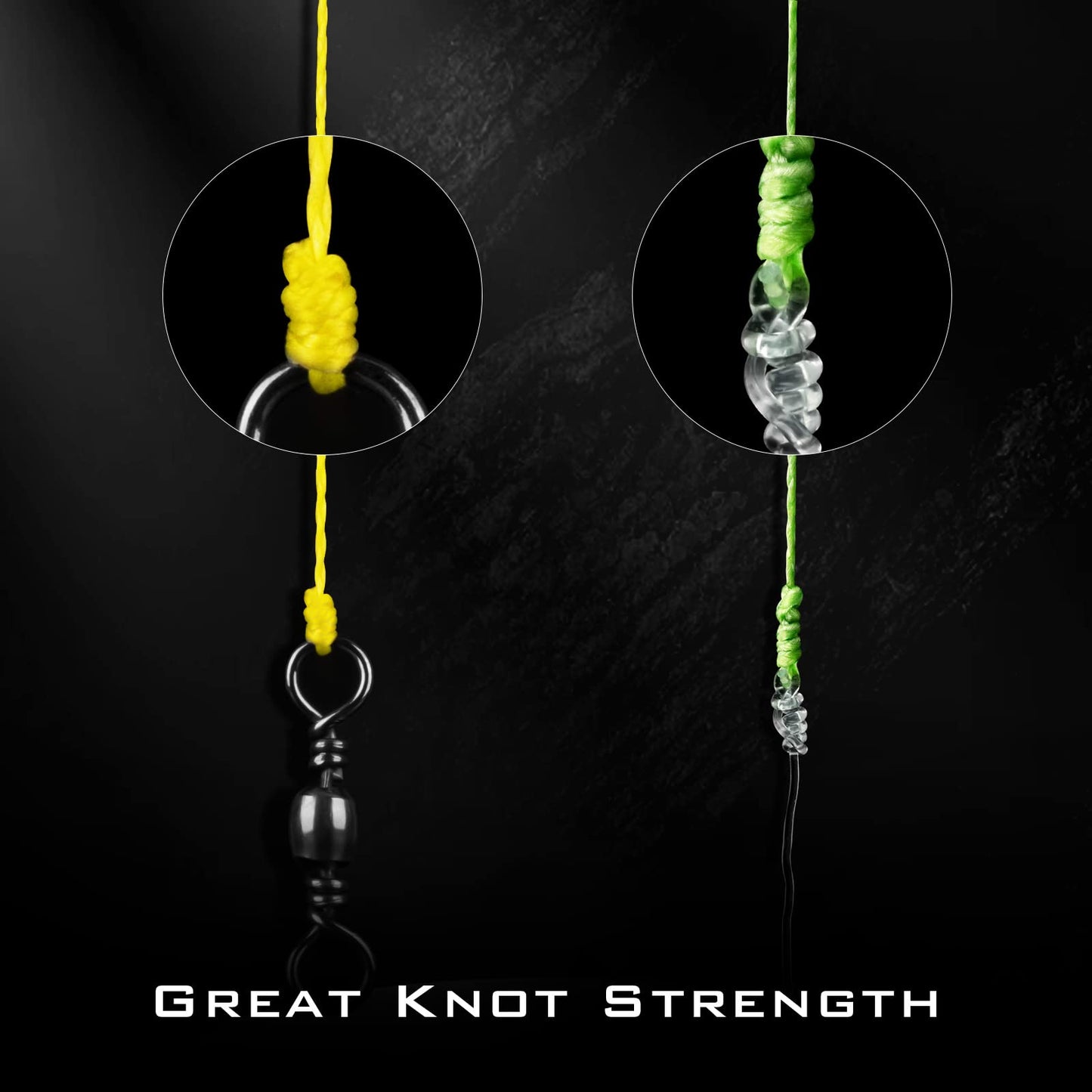 KastKing Superpower Braided Fishing Line, Yellow, 25 LB, 500+47 Yds