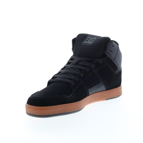 DC Mens Cure Casual High-Top Skate Shoes Sneakers Black/Gum 1 13 D - Medium