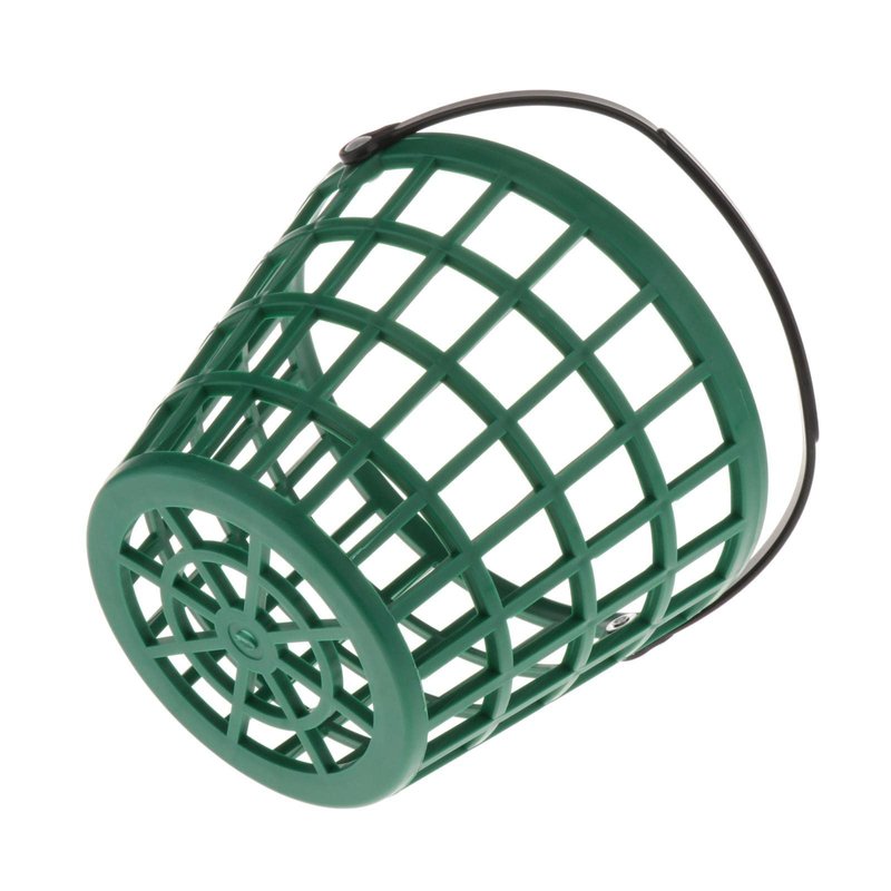 SM SunniMix Unbreakable Golf Ball Basket, Golfball Container with Handle Ball Holder Contains 25/50/100 Balls Range Accessories - Holds 50 Balls