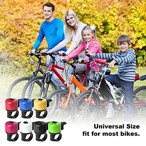 Loud Mini Bike Bell 2 Pack - Classic Bicycle Horn - Black