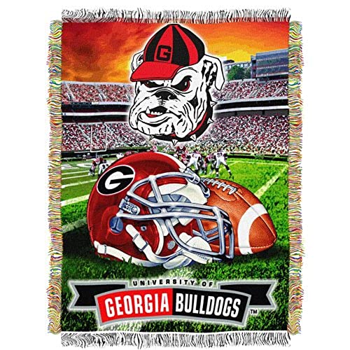 Georgia Bulldogs Woven Tapestry Throw Blanket - 48" x 60"