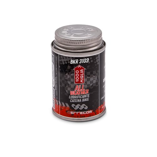 Errecom All Weather Bike Chain Lube - 4 oz Can with Brush for Optimal Performance in Any Condition
