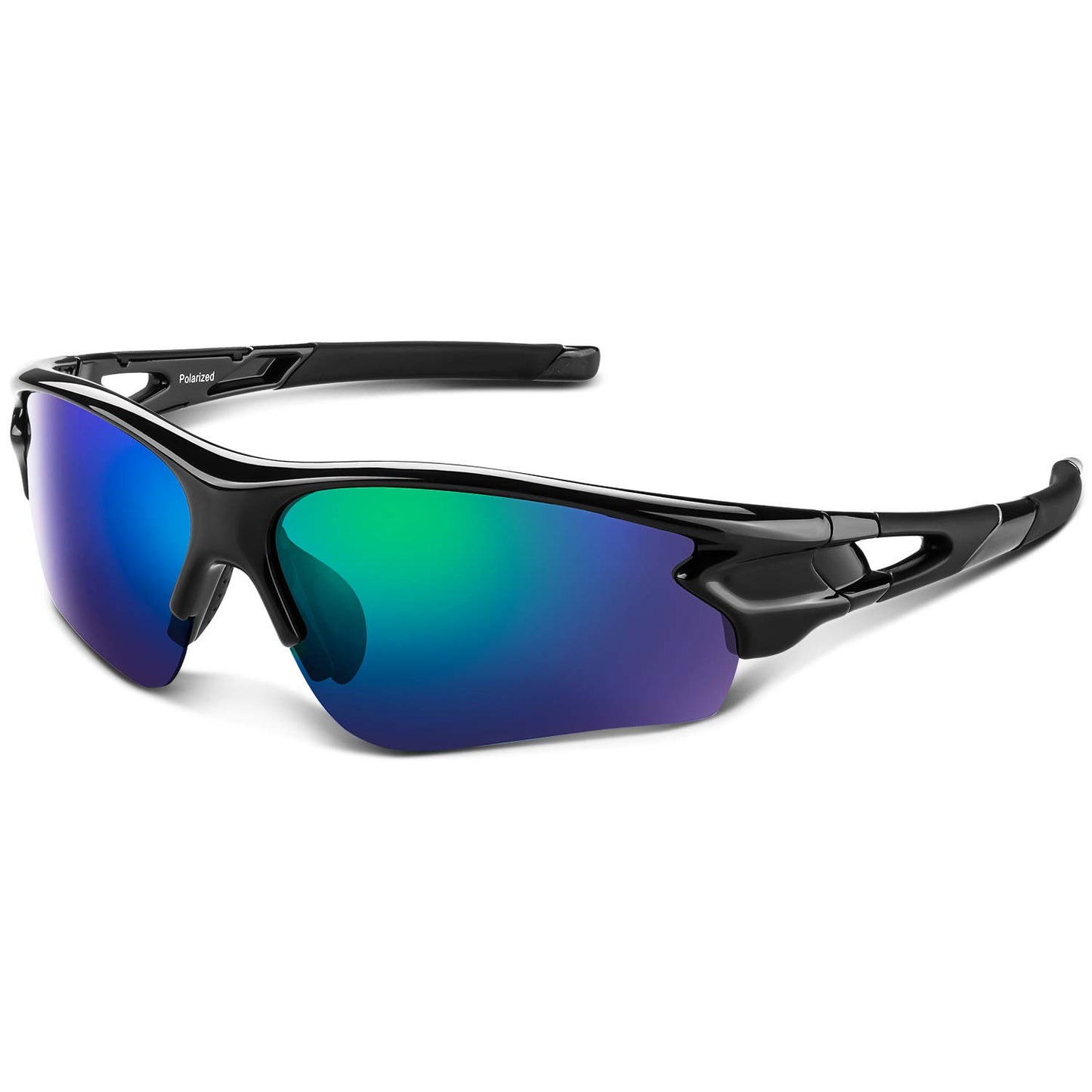 BEACOOL Polarized Sports Sunglasses for Men Women Youth Baseball Fishing Cycling Running Golf Motorcycle Tac Glasses UV400