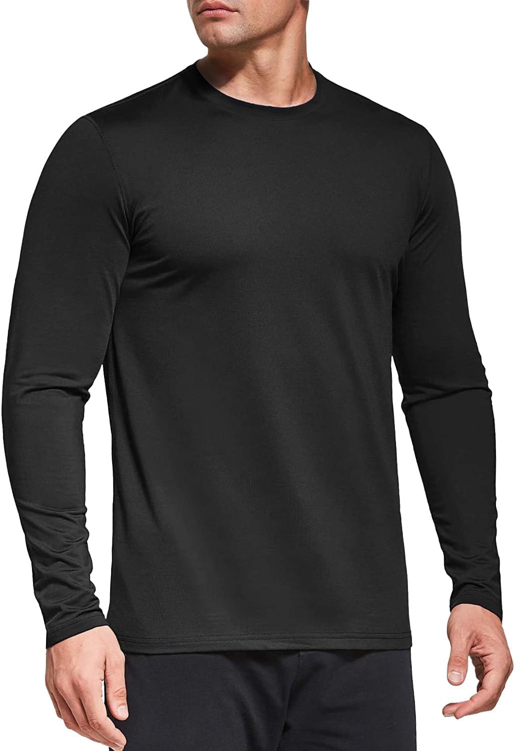 Skiennix Men's Performance Long Sleeve T-Shirts - UPF 50+ Sun Protection | 1, 3, or 5 Pack