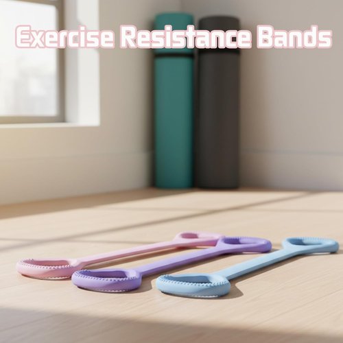 Figure 8 Fitness Resistance Bands - Versatile Exercise Bands with Handles for Full-Body Workouts