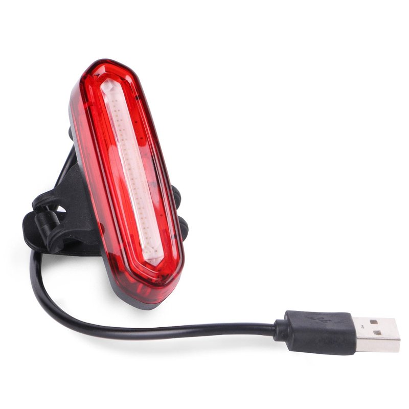 USB Rechargeable Bicycle Led Light Rear,Safety Cycling 3colors Super Bright Taillights Lightweight,IPX6 Waterproof Long Run-time,Shock-Resistant 1-Pack