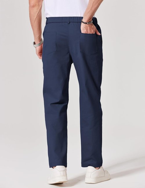 COOFANDY Men's Chino Pants - Stretch Casual Dress Trousers with Pockets | Versatile Golf Style