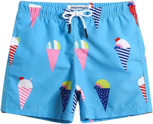 Maamgic Boys Swim Trunks - Stylish Toddler Bathing Suit for Summer Fun | Comfortable Fit, Bright Colors