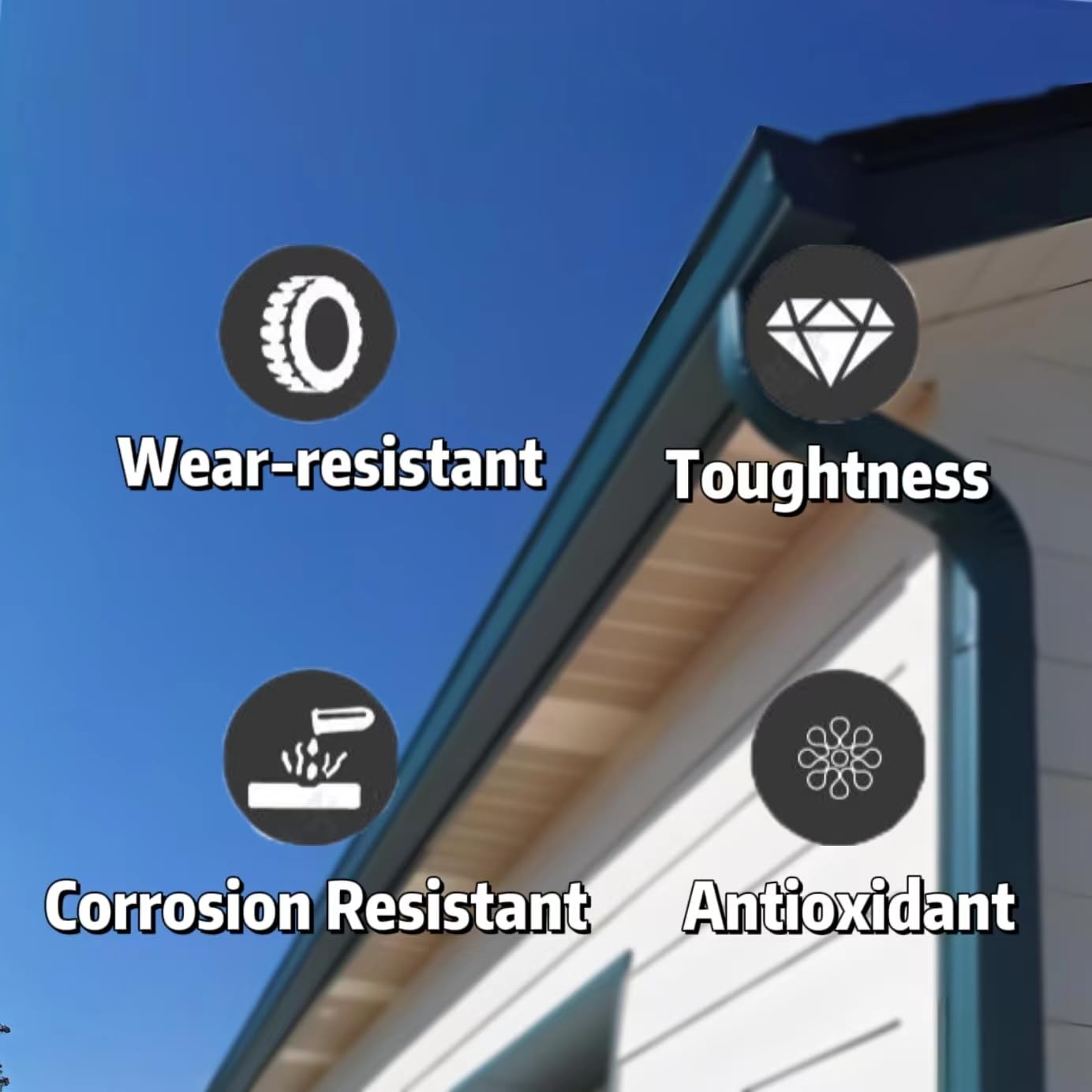 2" x 3" Aluminum Gutter Downspout Drop Outlet Adapter for K Style Gutters, Connector for Downspout Gutter Drain Pipe Fittings, Roof Rain Water Catching System Parts & Accessories (2 Packs).