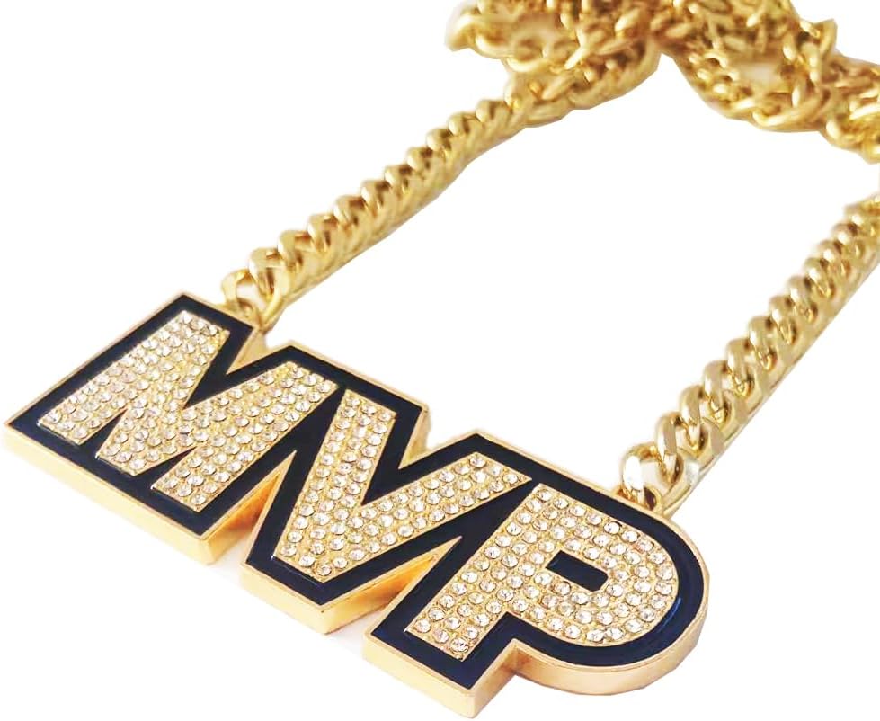 MVP Chain Medal - Most Valuable Player Award Necklace | Trophy Pendant for Baseball, Basketball, Softball