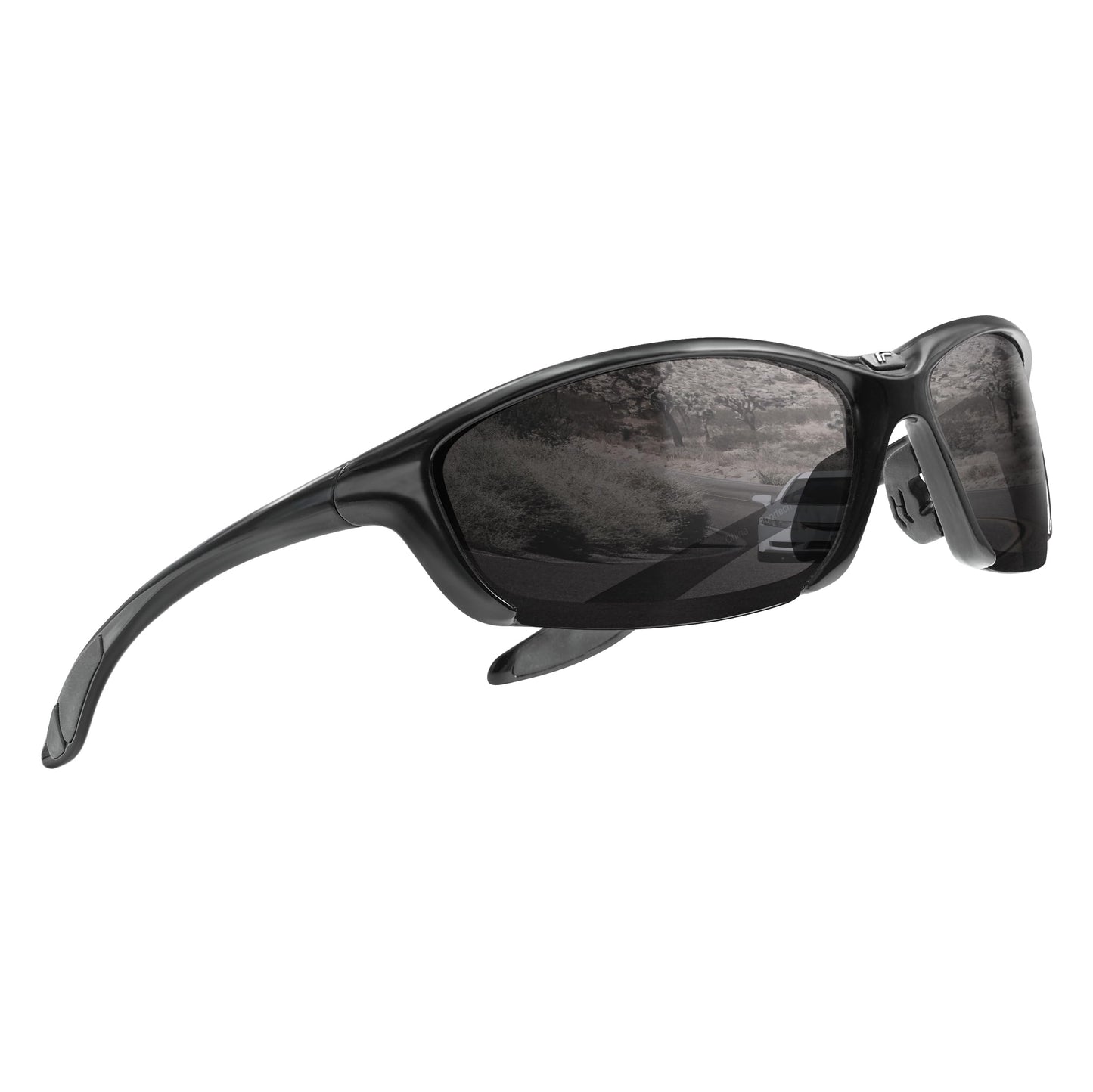 Flux Sportech Polarized Fishing Sunglasses for Men and Women, Anti Glare TR-90 Wrap Frame, UV400, Fly Fishing, Kayak