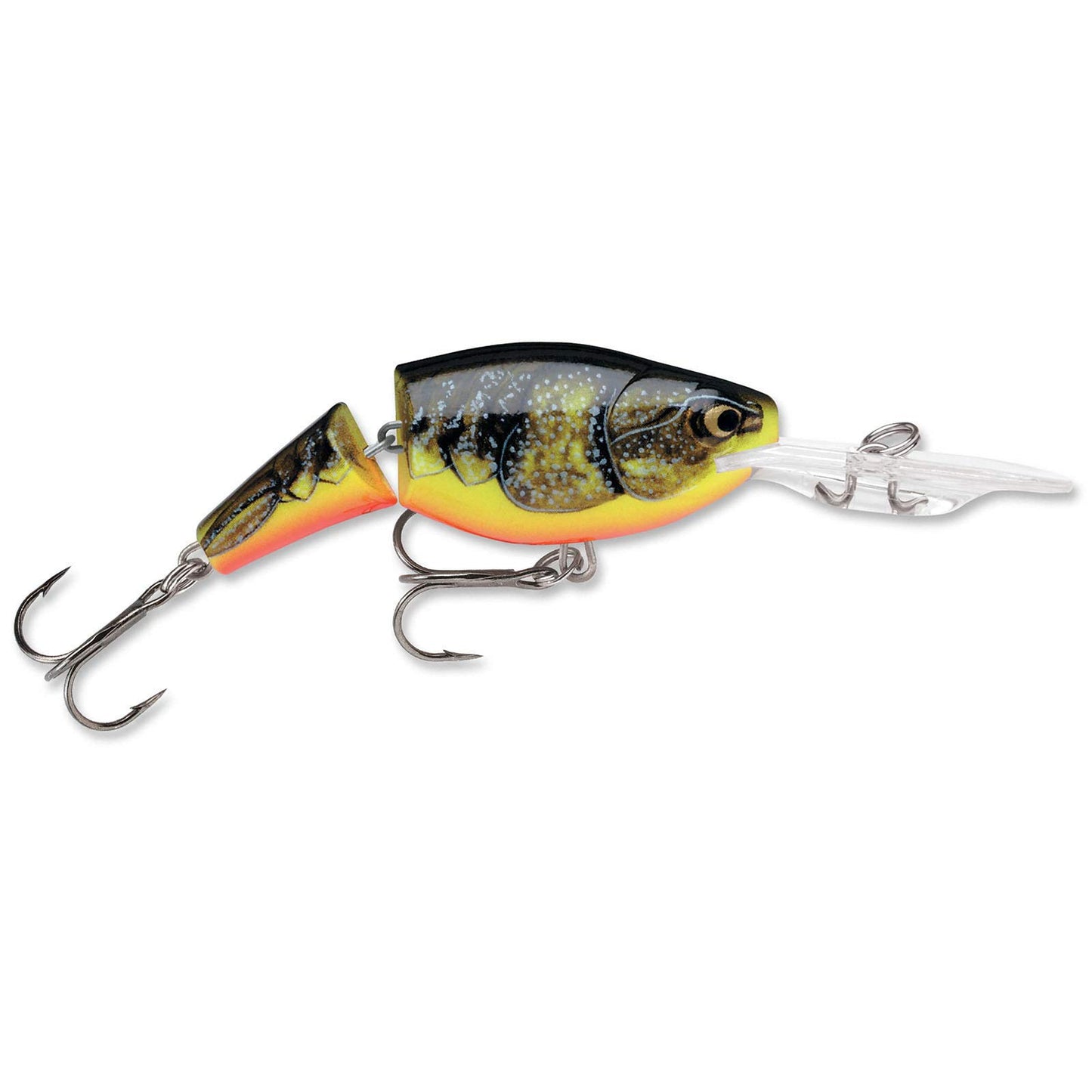 Rapala Jointed Shad Rap 04 Fishing Lure (Fire Crawdad)
