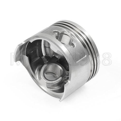 MOTO1988 Piston & Ring ANG Gasket Compatible with EZGO TXT 4 Cycle Gas Golf Cart 295cc MCI Fuji Robin Engine 1991-2008 OEM 26607-G01 26608-G01 4570 Standard