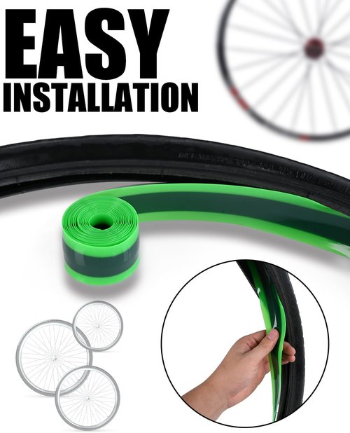 Bike Tire Liner - Inner Tube Flat Protector for 12" to 29" Bicycles | Durable & Reliable