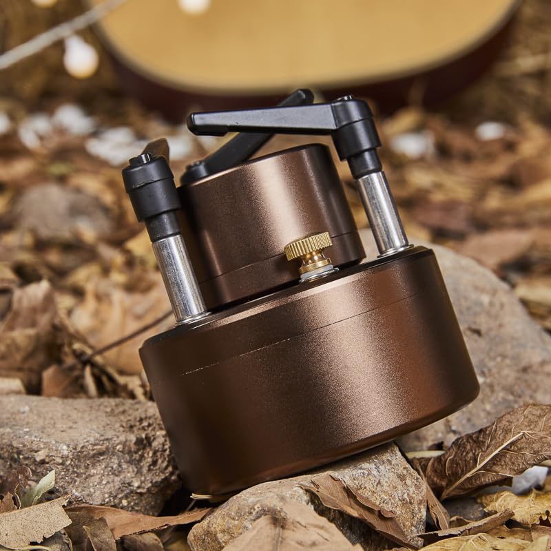 Portable Camping Stove with 200ml Alcohol Tank, Lightweight Backpacking Burner