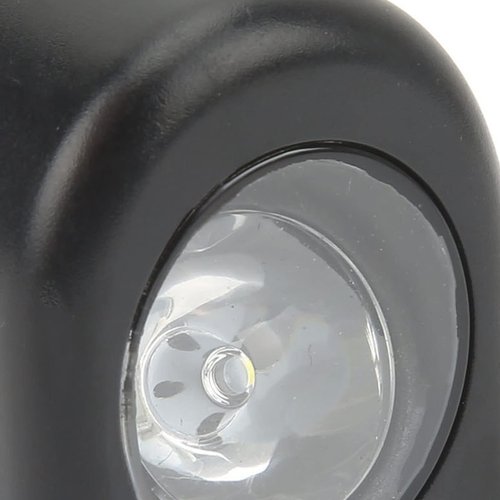 equlup Electric Scooter LED Headlight, Water Proof Night Riding Warning Safety Lamp 6M Irradiation Range Front Light Spotlight for M365 M365PRO