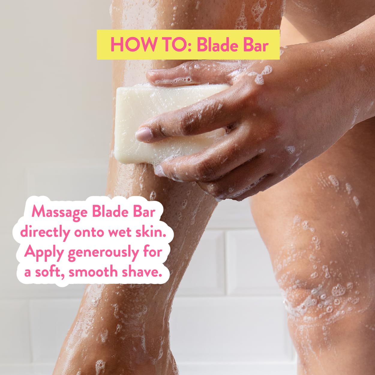 Megababe Blade Bar - Hydrating Shaving Bar with Shea Butter for All Skin Types | 4.4 oz