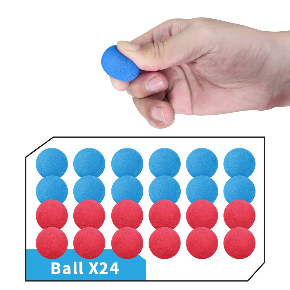 YEEBAY Target Game Set for Age 6, 7, 8,9,10+ Year Old Kids, Boys, Active Play Game with Soft Foam Balls and Scoring Target