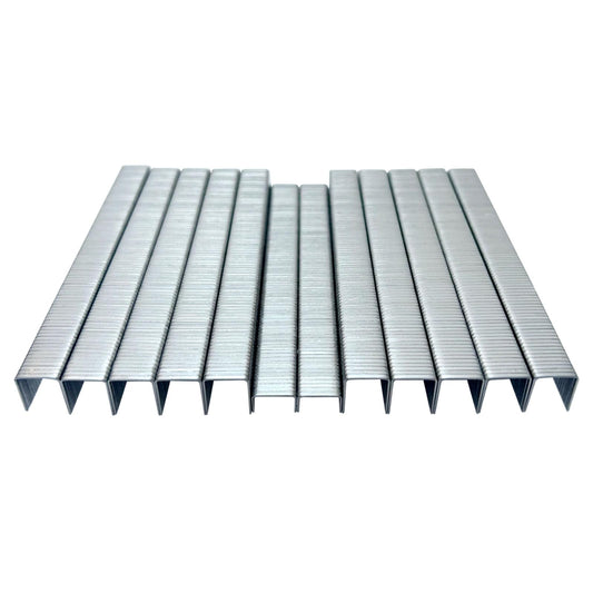 SimCos 20 Guage 304 Stainless Steel T/50 Staples, 3/8" Crown Upholstery 1/4" to 9/16" Leg Length Staples for Staple Gun or T-50 Stapler (1/4"+1/2"-1000 pcs)