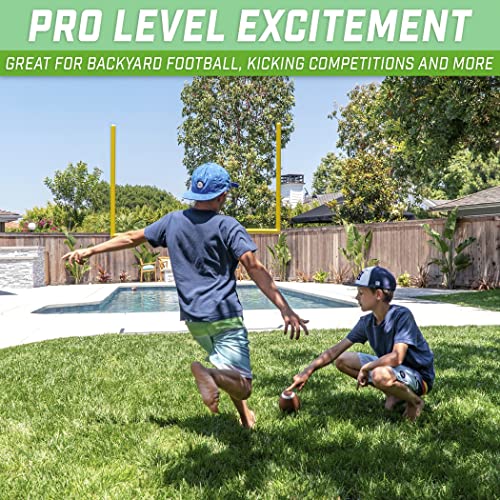 Football Field Goal Post - 8 ft Pro Kick Challenge Set