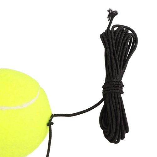 Luatoxry Tennis Trainer Rebound Ball, 75g Garage Tennis Ball Parking Aid with 3.65m Elastic String, Self Learning Tether Tennis for Beginners and Intermediate Players, 1Pcs