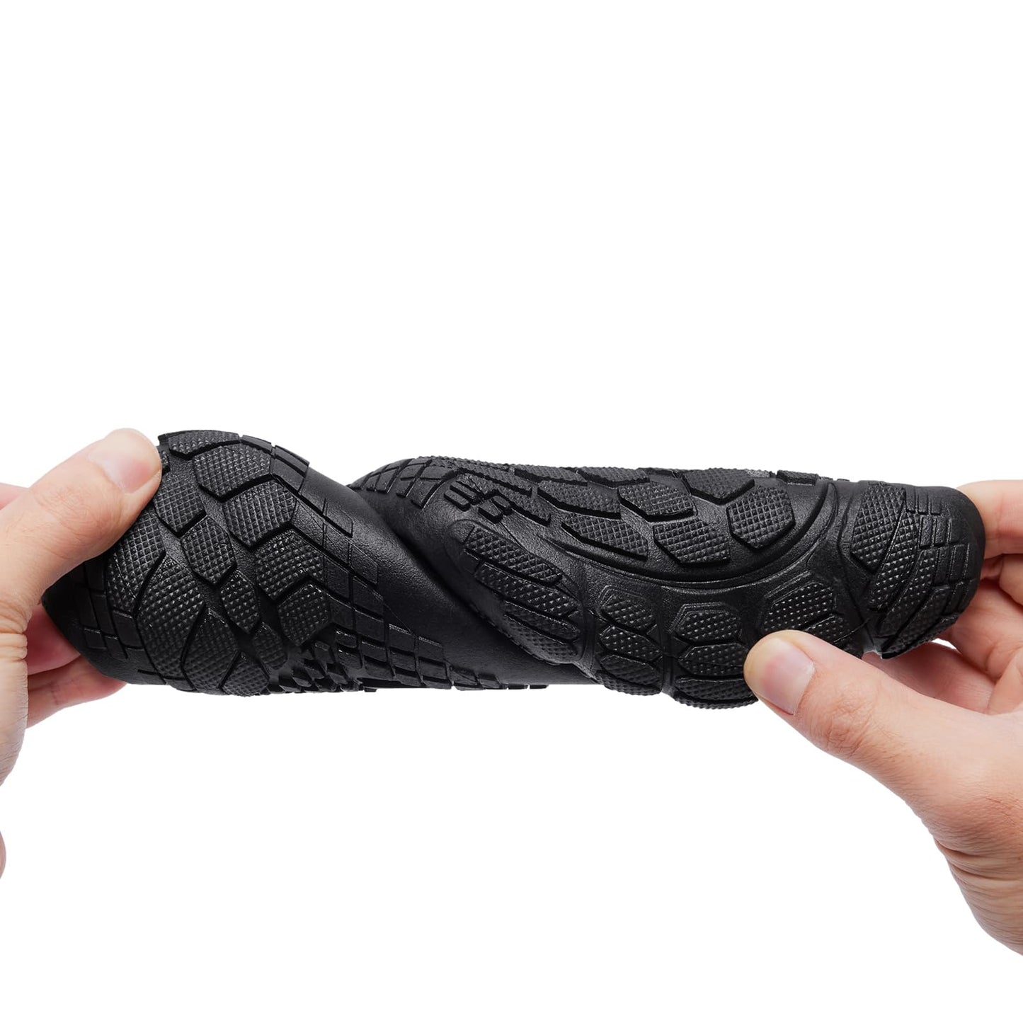 Racqua Water Shoes Lightweight Quick-Dry Swim Shoes Breathable Beach Shoes Barefoot Aqua Outdoor for Men Women Black 10 Women/9 Men