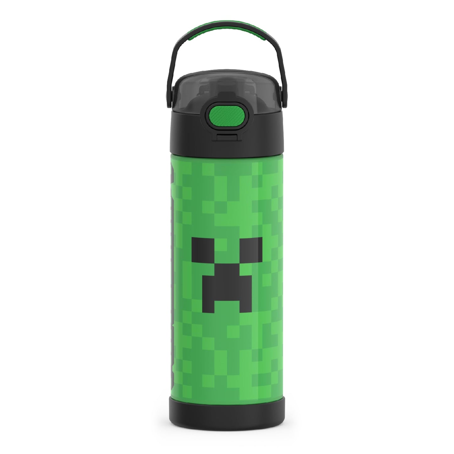 THERMOS FUNTAINER Water Bottle with Spout, 16oz, Minecraft