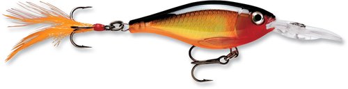 Rapala X-Rap Shad 06 Fishing Lures (Gold, Size- 2.5)