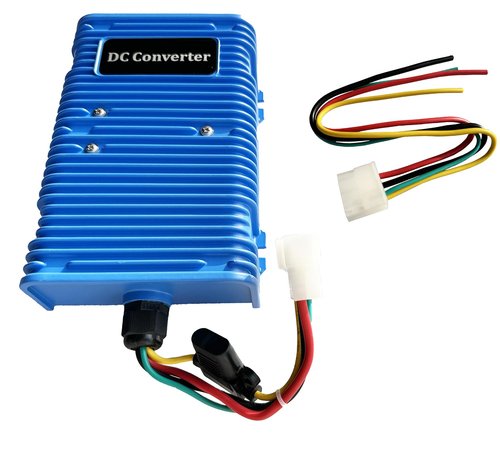 Golf Cart Voltage Reducer DC Converter 36V or 48V to 12V / 30 Amp 360 Watts with Dual Power Source